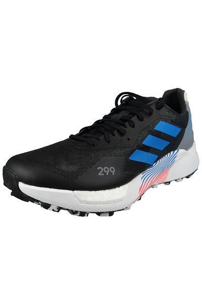 adidas Herren Wanderschuhe Terrex Agravic Ultra H03179 Schwarz core black Textil/Synthetik mit Continental