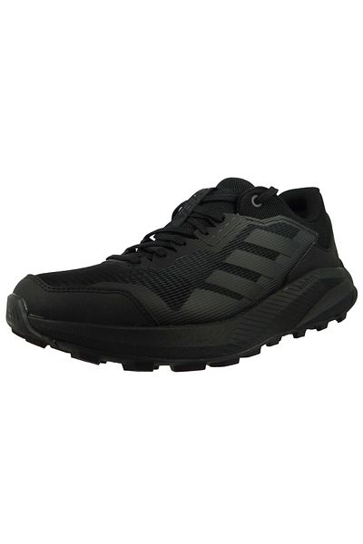 adidas Herren Trekkingschuhe Wanderschuhe Terrex Trailrider GTX GW5534 Schwarz core black Textil/Synthetik