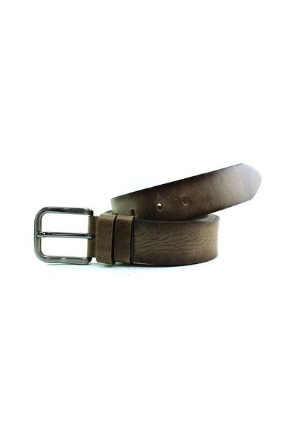 MENTOR REGALO Coffee Color Nevada Δερμάτινη αθλητική ζώνη - 81040