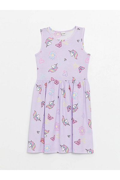 LC Waikiki LCW Kids Crew Neck Girl's Dress