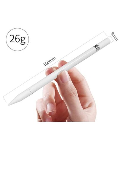 CoverCenter Apple iPad 78th and 9thDrawing Writing Pen for Generation Compatible Tablet Phone 2 in 1 Disc Tip
