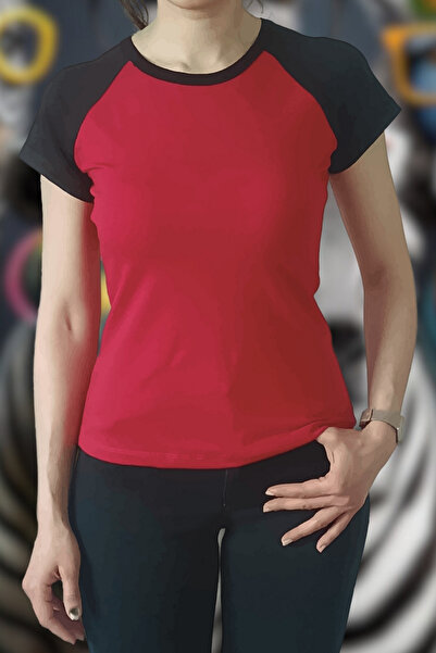 Kurun's Collection Κοντομάνικο μπλουζάκι Raglan