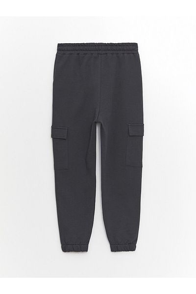 LC Waikiki Boys' Cargo Sweatpants with Elastic Waist