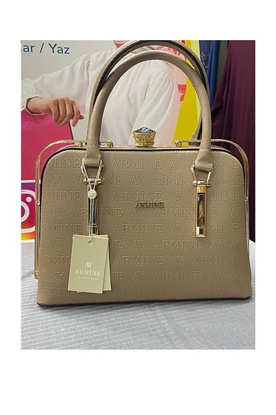 Armine Laser Cut 339 Bag - Mink