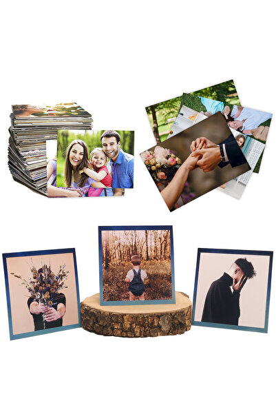 Kodak 50 Adet 10x15 Fotoğraf Baskısı (Mat) Gerçek Fotoğraf Kağıdına (Kenarlık...