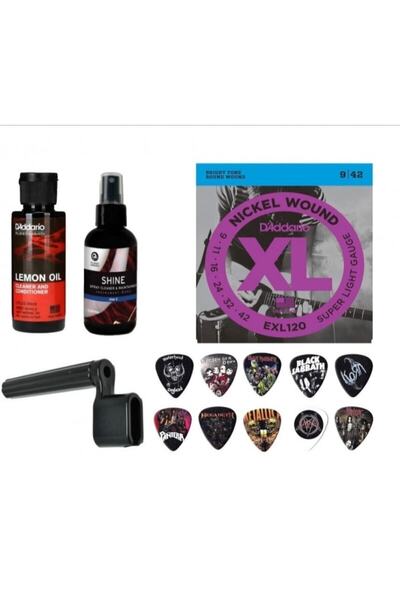 Daddario Elektro Gitar Bakım Seti Onur Gülerin Seçimi