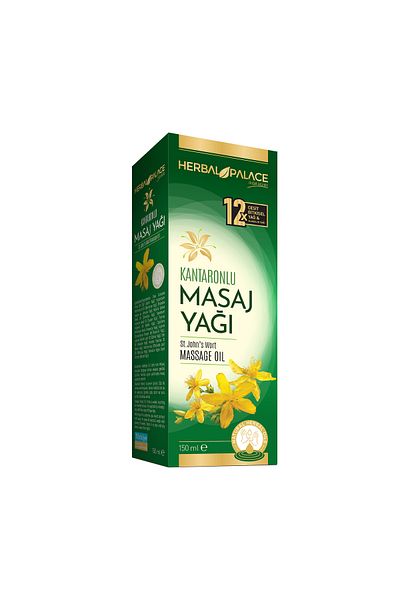 Herbal Palace St. John's Wort Massage Oil & Cold Pressed 12 Types of Oil Mix