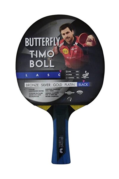 BUTTERFLY مضرب تنس الطاولة الأسود 85031s Timo Boll