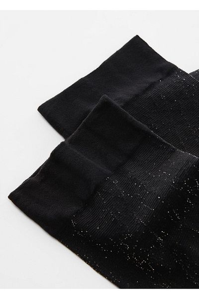 MANGO Woman Glitter Κάλτσες
