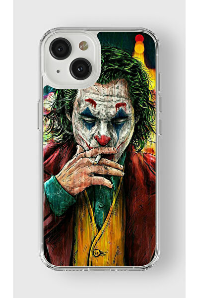 Multitronic Iphone 13 Uyumlu Joker Tasarım Baskılı Şeffaf Kılıf