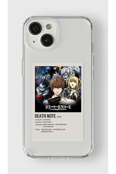 Multitronic Iphone 13 Uyumlu Death Note Minimalist Poster Tasarım Baskılı Şef...