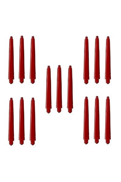 DARTSAN 5 Set (15 PCS) 41mm Nylon Darts Shaft-shaftRed