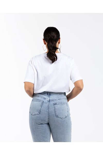 LUOKK Blugi skinny Stary cu talie înaltă