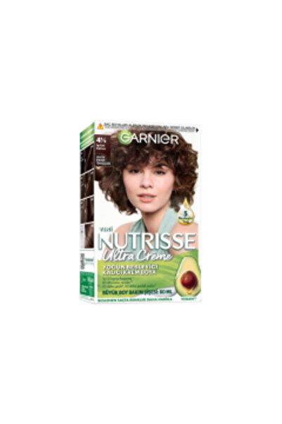 Garnier Nutrisse Ultra Creme 4 1/2 Işıltlı Kahve Saç Boyası ( 1 ADET )