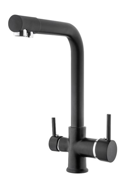 yediyapı Seven Build Market Black Swan Purified Kitchen Faucet