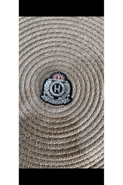 Gönülden Tasarım 4X4 CM SIMBILĂȚĂ BORDURIȚĂ ARMĂ PATCH CUSUT ACCESORIUM HOBIE