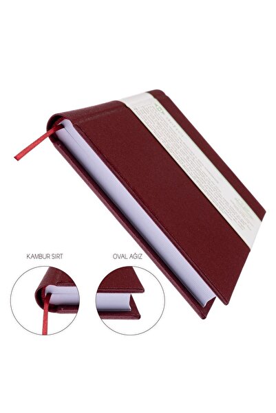 BİDEFTER دفتر ملاحظات بغلاف مقوى - مصنوع يدويًا بنسبة 100%، مخيط يدويًا، تصمي...