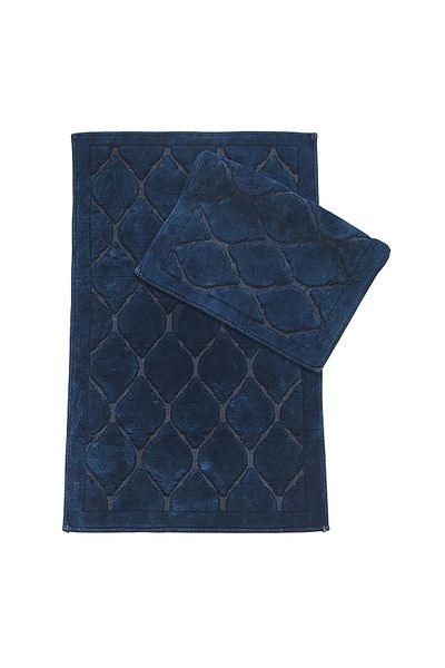 Alanur Home Σφουγγαρίστρα 2 τεμαχίων Navy Blue Cotton Dream Antique