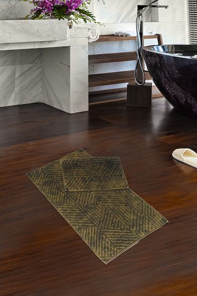 Alanur Home Πυραμίδα Βαμβακερή 2 Πακέτο Παλάκι Παλαιωμένο Πράσινο