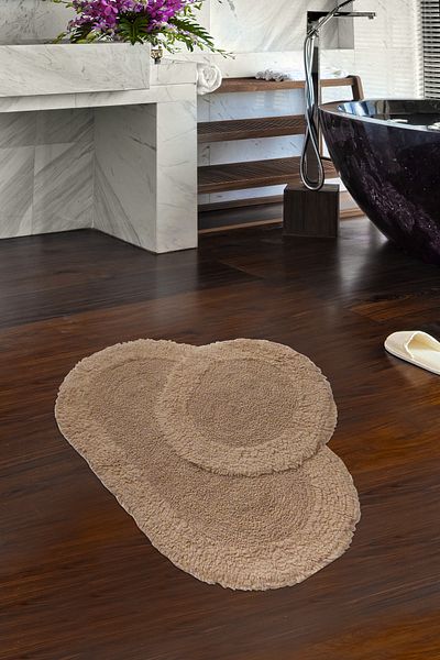 Alanur Home Моп Fiesta Oval Boucle & Cotton, 2 части, норка