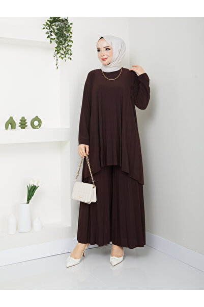 MODAMÜNASİP Υπέροχο αυτοπλιστικό παντελόνι, άνετο και κομψό, σετ δύο τεμαχίων; ?