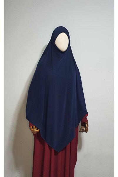 AHRAR tesettür كيمار ساندي سوفلي باللون الأزرق الداكن - مناسب للحجاب والعمرة،...