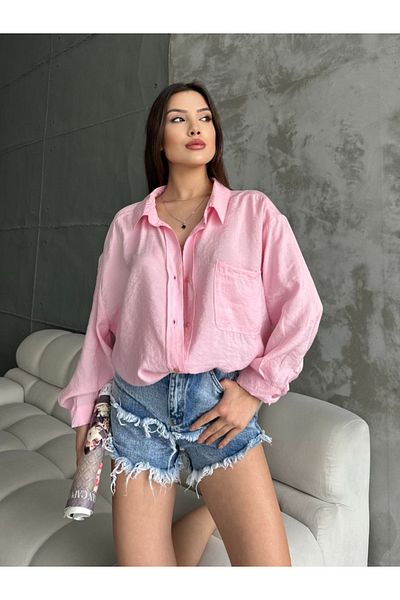 Ekim Store Oversize Modal Casual πουκάμισο