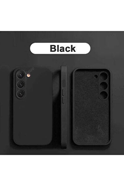 GRABONO Samsung Galaxy S24 Kılıf Kamera Korumalıdır Kadife İç Kaplama Mat Pre...