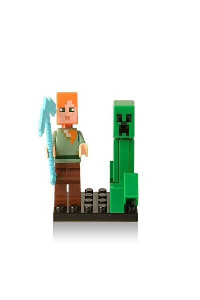 myminitoys مجسم ماي وورلد الصغير Alex and Creeper x-558