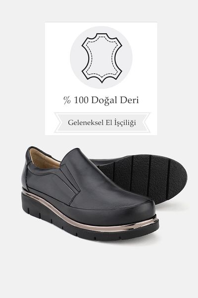 TUNAELLİ PANTOF ORTOPEDIC DE FEMEI PIELE VERABILĂ NEGĂ NUMĂR 33-34-35-41-42