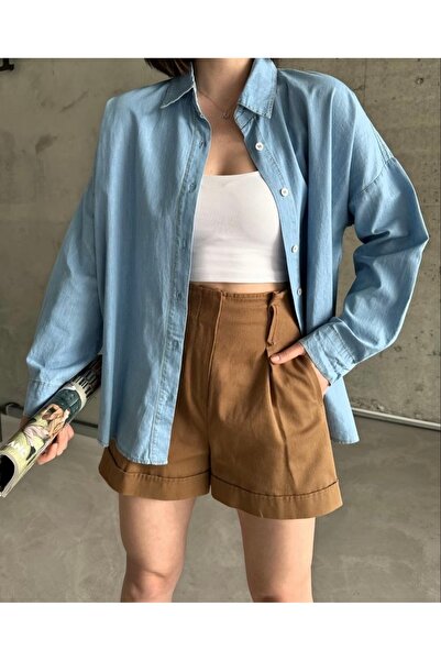 Ekim Store Denim Plain Shirt