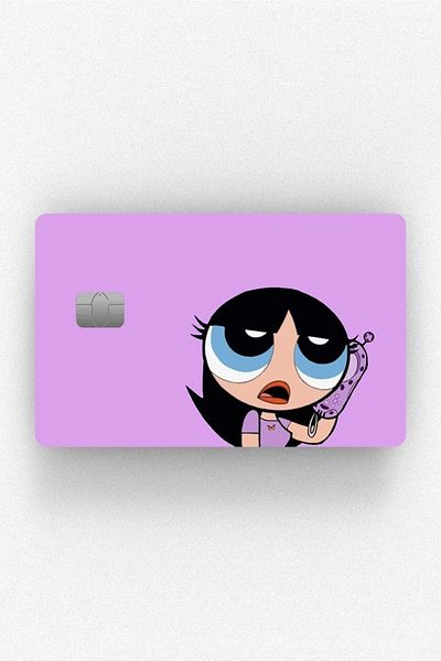 Namgo ملصق تغليف بطاقة الهاتف الأرجواني Ppg