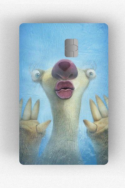 Namgo ملصق تغطية بطاقة Ice Age Sid