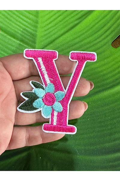 Gönülden Tasarım 7X6 CM FERĂȚĂ STICKING BORDURIȚĂ LITERA Y PATCH ACCESORIUL DE CUSUT