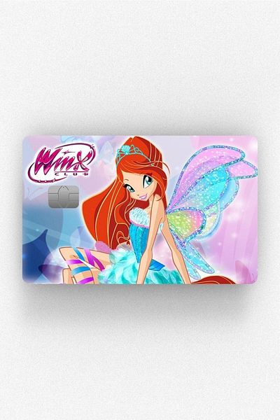 Namgo ملصق تغليف بطاقة شريحة Winx Bloom