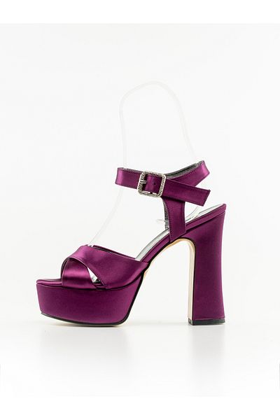 E&L Company 13cm Purple Satin Fabric - Running Is Guaranteed, Light and Non-Slip