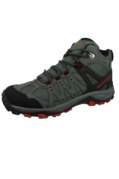 Merrell Herren Wanderstiefel Wanderschuhe Accentor Sport Mid GTX J135501 Grau Rock Textil/Sentetik ve EVA