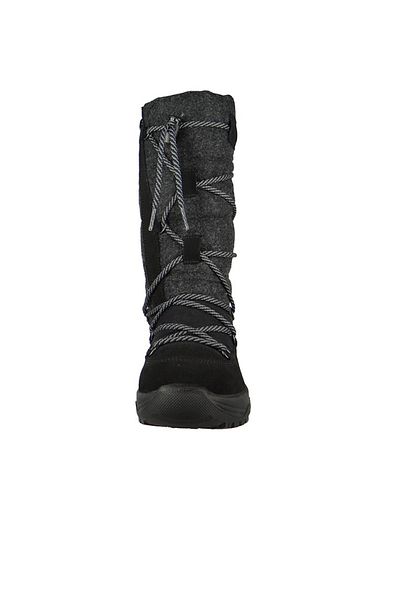 LACKNER 7667 Sophie LS TX OC Damen Winterstiefel Kışlık Bot Çivili Schwarz