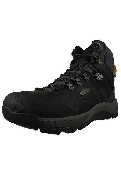 Keen Herren Stiefel Stiefel Revel IV Orta Polar 1023618 Schwarz Siyah Mıknatıslı Leder ve Tekstil EVA ile