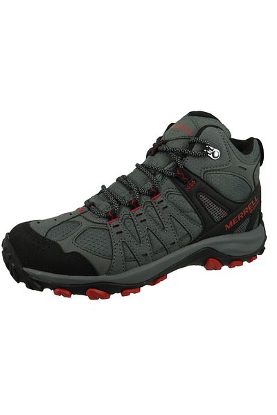 Merrell Herren Wanderstiefel Wanderschuhe Accentor Sport Mid GTX J135501 Grau Rock Textil/Sentetik ve EVA