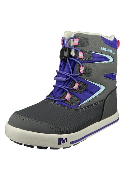 Merrell Kinder Stiefel Wanderschuhe Winterschuhe Snow Bank 3.0 MK16223 Lila Ultraviolett Leder