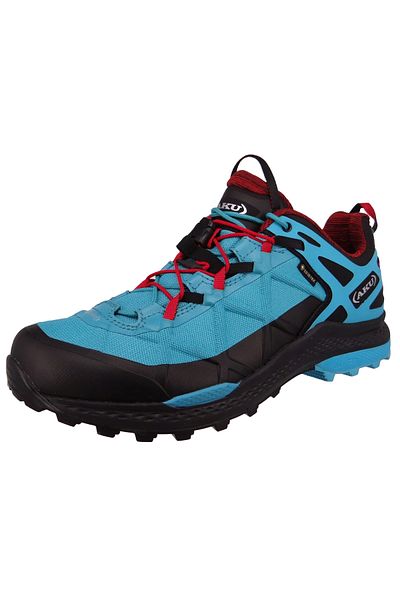 Aku Herren Halbschuhe Halbschuhe Wanderschuhe Winterschuhe Rocket DFS GTX 726 Blau 530 Türkis Textil/Sy