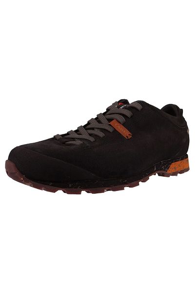 Aku Herren Trekkingschuhe Halbschuhe Wanderschuhe Bellamont III Süet GTX 504.3 Schwarz 628 Antrasit-R