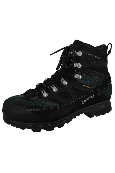 Aku Herren Stiefel Wanderschuhe Trekker Pro GTX 844 Grün 244 Dark Grey Green Wildleder / Suede mit VIBRA