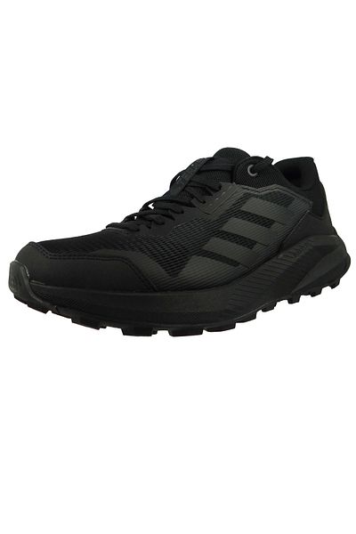 adidas Herren Trekkingschuhe Wanderschuhe Terrex Trailrider GTX GW5534 Schwarz core black Textil/Synthetik