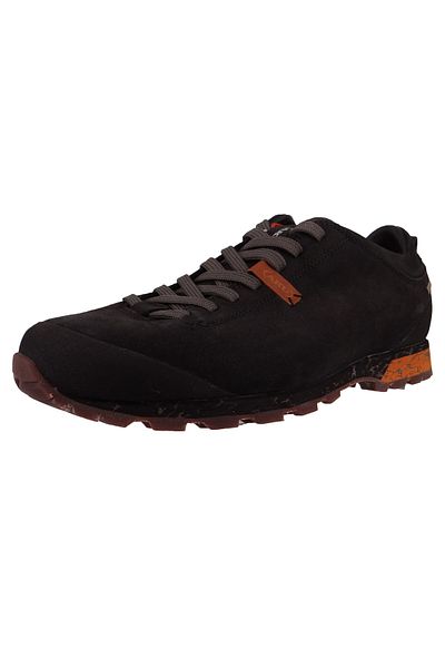 Aku Herren Trekkingschuhe Halbschuhe Wanderschuhe Bellamont III Süet GTX 504.3 Schwarz 628 Antrasit-R