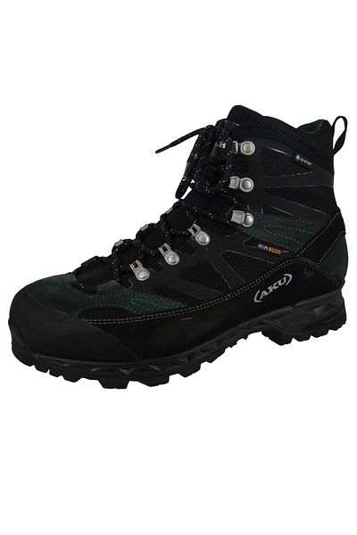 Aku Herren Stiefel Wanderschuhe Trekker Pro GTX 844 Grün 244 Dark Grey Green Wildleder / Suede mit VIBRA