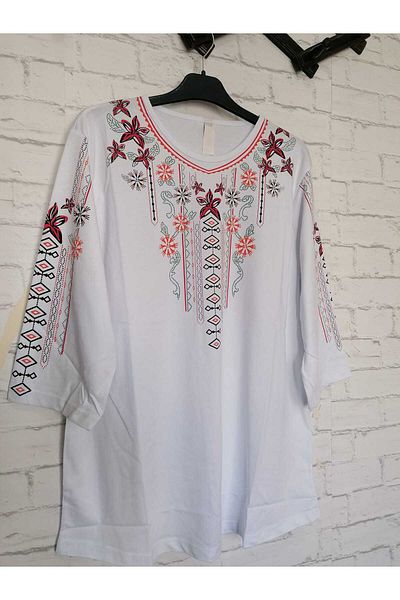 anne moda ankara Vară plină, tot bumbac, pieptănat, bluză confortabilă