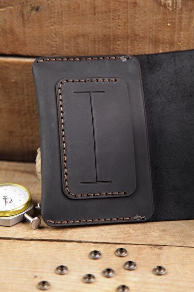 New Coast Leather 1900's Hakiki Deri El Yapımı Tütün Kesesi Tütün Çantası