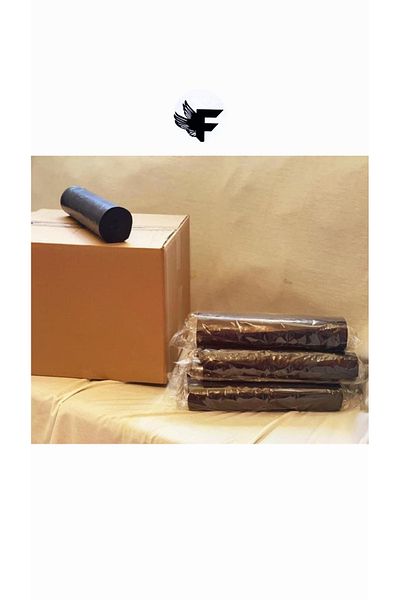 FİGANLAR Black Extra Durable 100x150 Hantal Bag - Garbage Bag Bag, 10 Pack